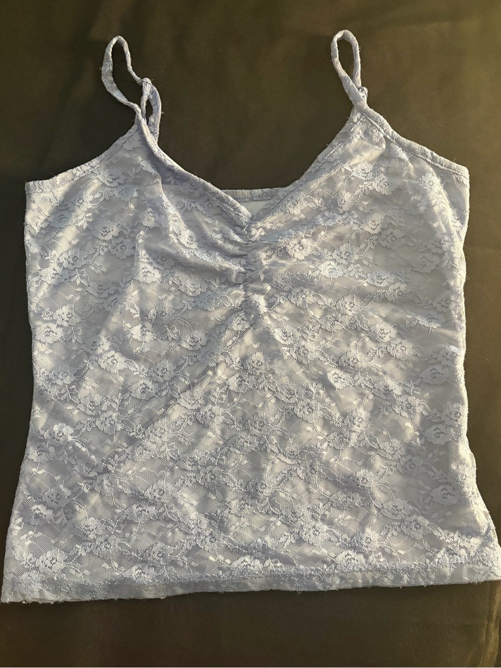 Wild Fable Light Blue Lace Camisole in Light Blue XS